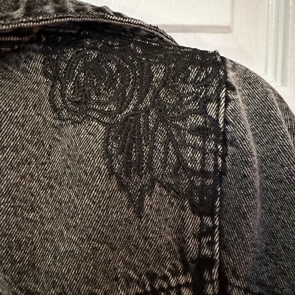 Gently Worn Cello Black Denim Jacket - Picture 5 of 7